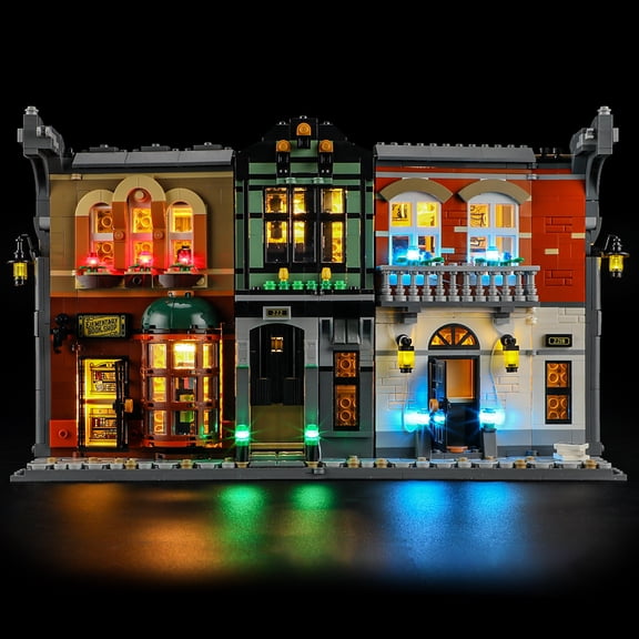 Light for Lego-10351 Sherlock-Holmes: Book-Nook - Led Lighting Kit Compatible with Lego Building Blocks Model - NOT Included The Model Set