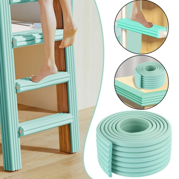 Light green bumper strips/ 1 Roll Pipe Insulation Tape Roll Outdoor Foam Freezer Tape Foam Insulation Tape Foil Duct Tape Heavy Duty HVAC Tape Adhesive Wrap For Ductwork Dryer Vent HVAC