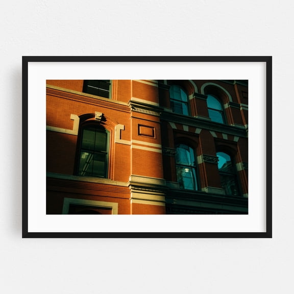 Light in Soho - Manhattan New York Photography Black Framed Wall Art Print 16 x 24 inches
