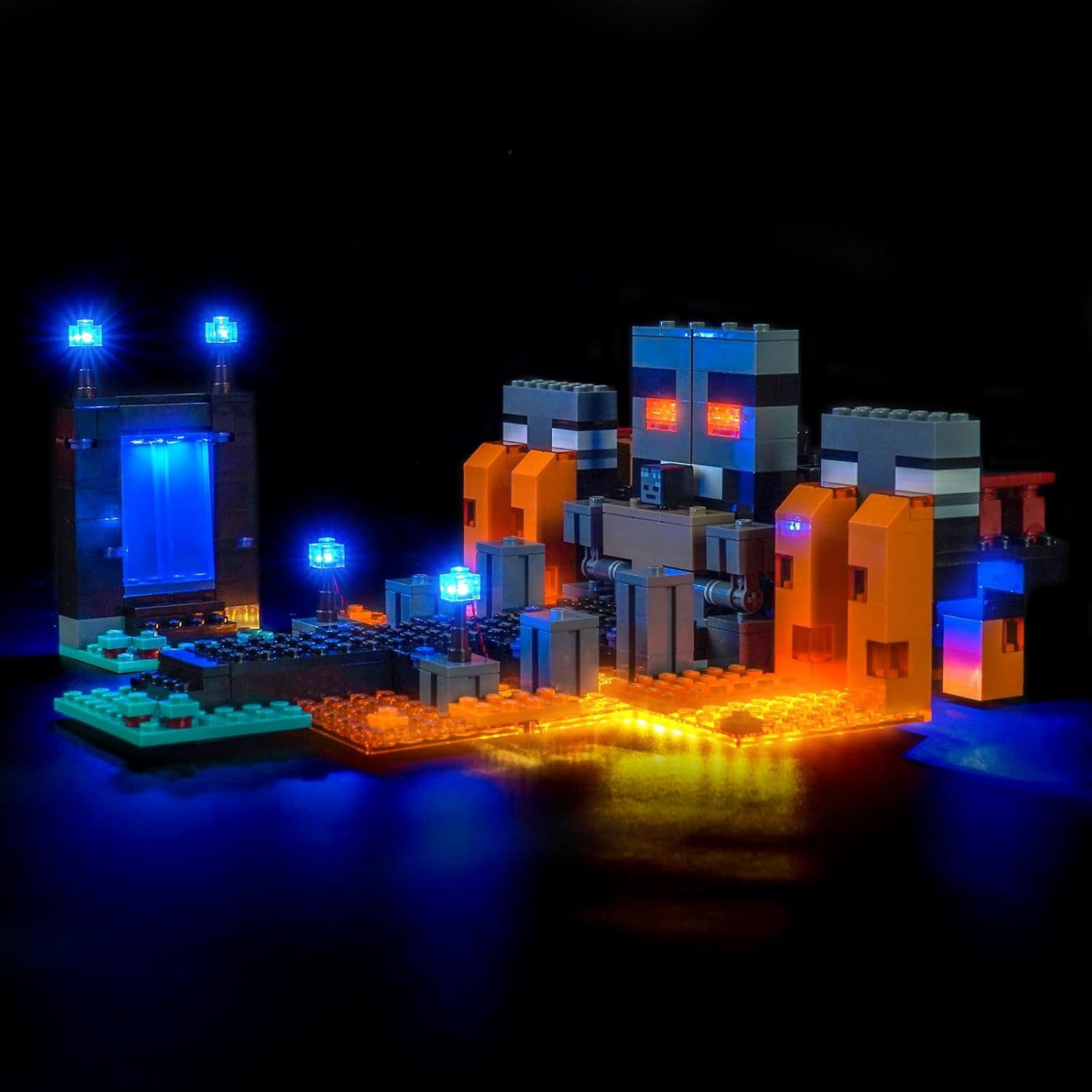 Light kit Compatible with Lego 21590 Wither Battle - No Actual Model ...