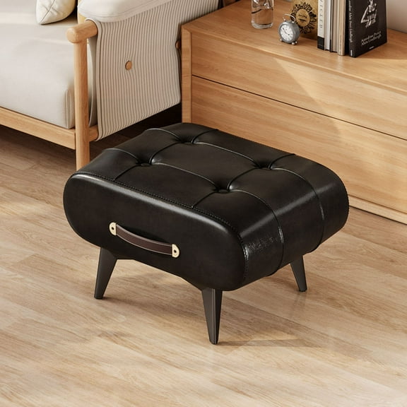 Light luxury high-level sense of small stool living room coffee table sofa stool household short stool footstool footstool shoes stool doorway leather pier