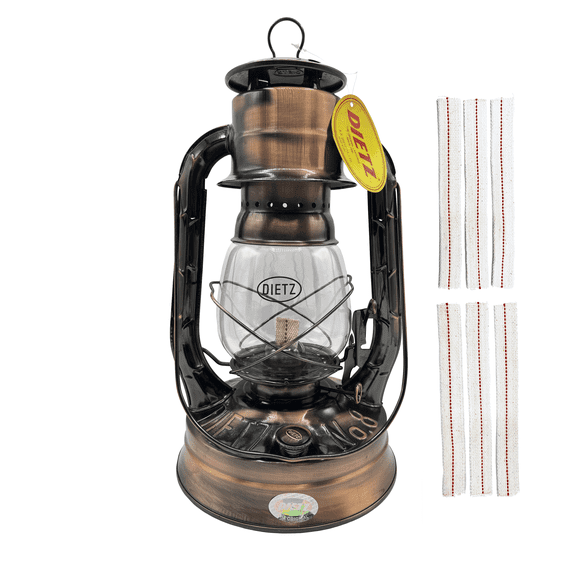Light Of Mine: Dietz #08 Air Pilot Bronze Oil Lantern with 7/8" Replacement Wick Strips (Bronze)
