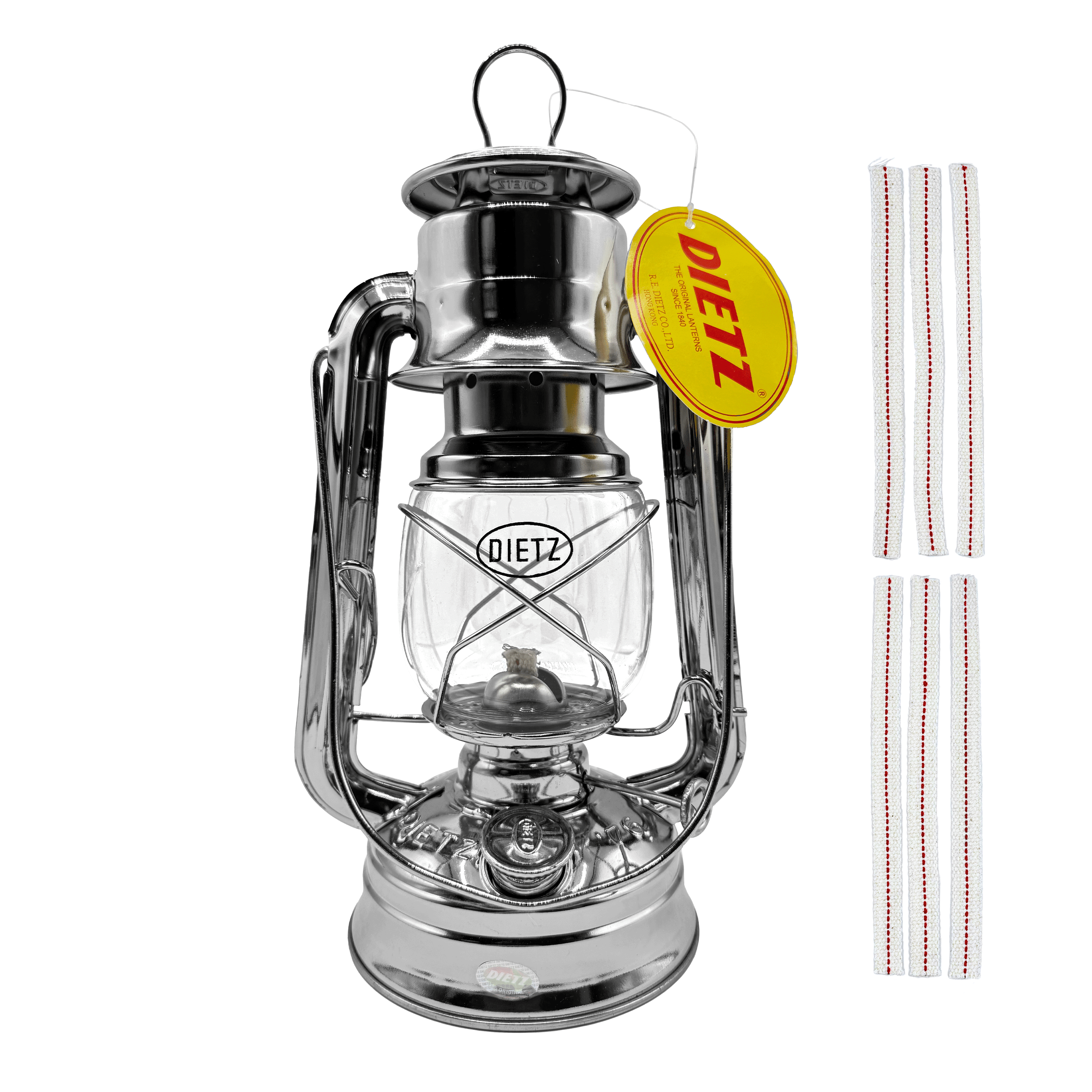 Light of Mine - Dietz #76 Original Nickel Oil Lantern with 1 Light of Mine - Dietz #76 Original Nickel Oil Lantern with 1