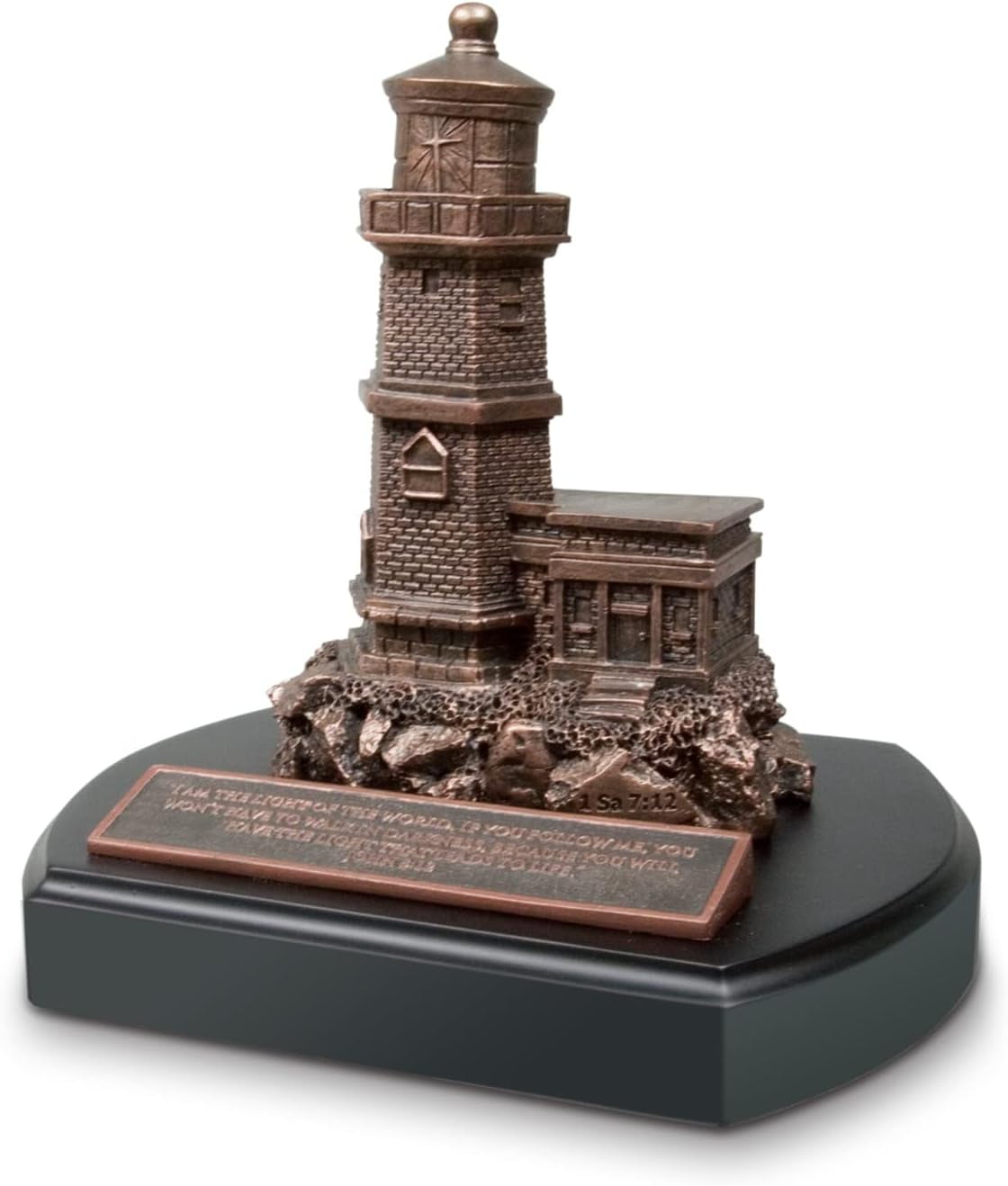 Light of The World Bronze 7 Inch Resin S Sculpture Figurine