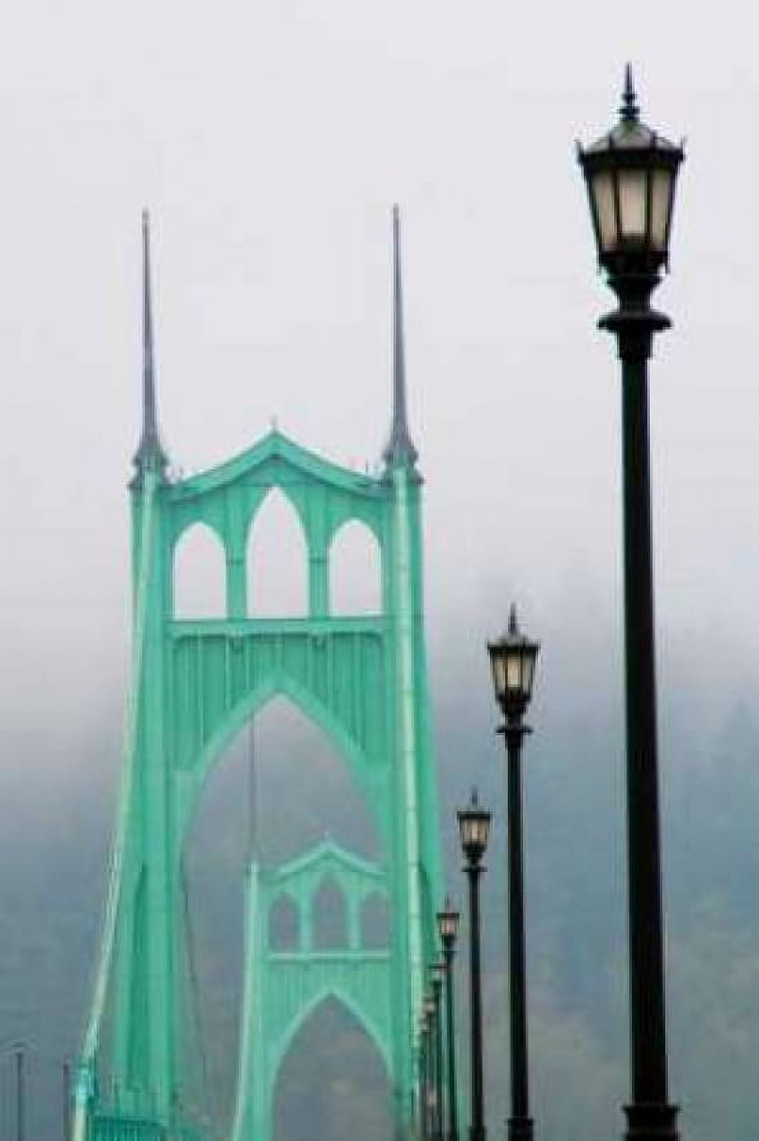 Light on the Bridge III Canvas Art - Erin Berzel (20 x 28)