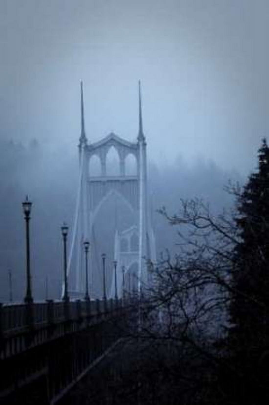 Light on the Bridge IV Canvas Art - Erin Berzel (12 x 18)