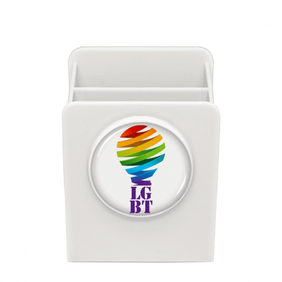Light s Differentiate Identify Rainbow Equality Desk Pencil Holder Cup Pen Organizer