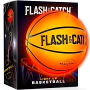 Light-up Basketball - Glow-in-the-Dark - Gifts for Boys - Sports Gear Accessories for Kids  - Teens Birthday Gift Age 8-15+ Year Old