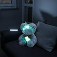 thumbnail image 1 of Light up Colorful Teddy Bear LED Stuffed Animal Soft Nightlight Glow Bear Plush Toy Gifts for Kids Mom Girls Birthday Holiday Festival, 1 of 5