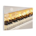 thumbnail image 1 of Light up Piano Keys Music Lover's Delight Piano Keyboard Canvas Wall Art for Home Decor Ready-to-Hang, 1 of 12