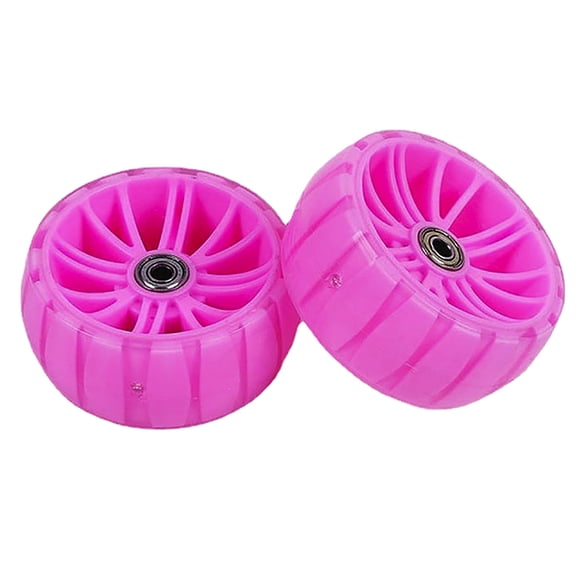 Light up Scooter Wheel for 3 Wheeled Kid Scooter LED Flashing Replacement Easy Install Universal