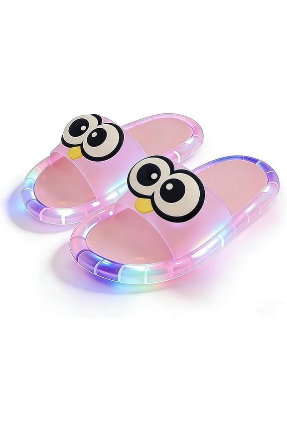 Light up Slippers for woman Light up Sandals Indoor Memory Foam Shoes Outdoor Platform Open Toes Slippers Funny Gifts