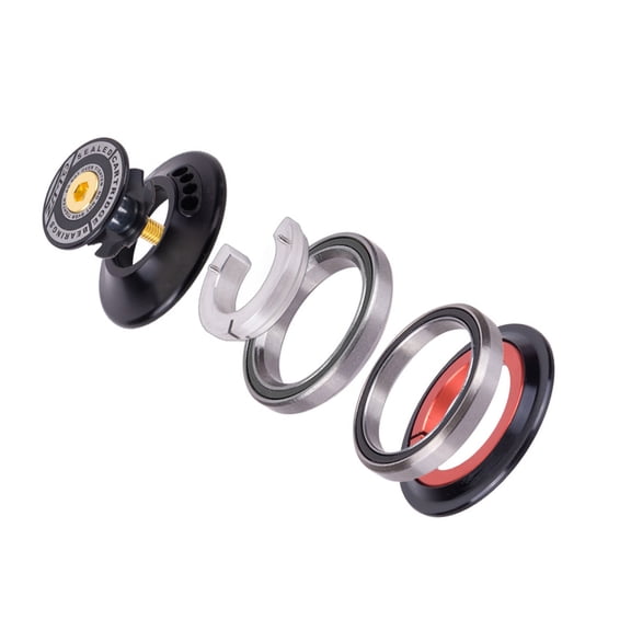 Light weight Alloys Head Tube Assembly Sealing Bearing Double Housing Port Tapered Fork Integration