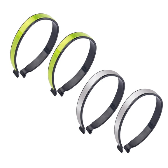 Light weight Bike Clip Bicycles Trouser Clip Cycling Ankle Safety Reflective Bicycles Clamp Pant Leg Cuff Clips