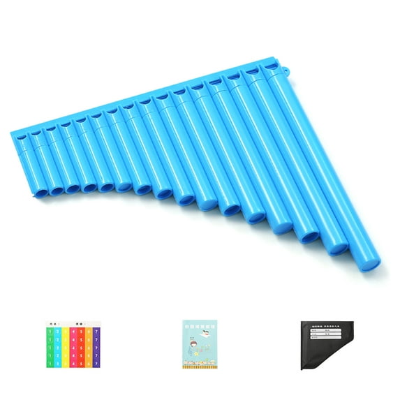 Light weight C Tone Pan Flute Chinese Traditional Musical Instrument Pan Pipes for Beginners with Clear Tone