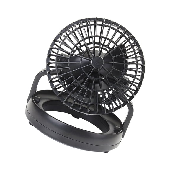 Light weight Camping Fan With LED Light Outdoor Compacts LED Tent Fan Light for Family Gatherings