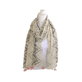 thumbnail image 1 of Light weight Cotton Scarf With Tassels, Spring Summer Women Scarves, Beach Scarf, Head Scarf, 1 of 1