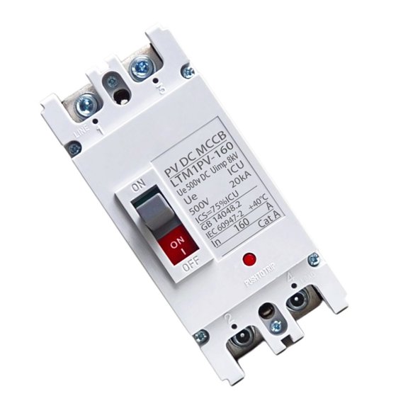 Light weight Plastic Solars Breaker Switches Overload Prevention For Photovoltaic Installations Short Circuits Protecting