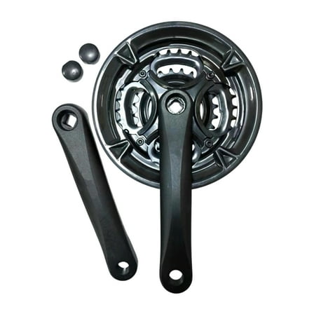Light weight Round Tapers Crankset Chainwheel Aluminum Alloys Cranks Bike Part Biking Accessories