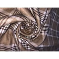 thumbnail image 1 of Light weight Suiting plaids TWEED Fabric 58" available in 5 colors BLACK WHITE DARK, RED BLACK, BEIGE BROWN, BLACK WHITE LIGHT,BLUE WHITE[15647-15650/15655], 1 of 11