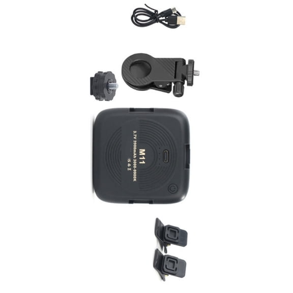 Light with Clip 3 Mode Brightness Adjustable 3000-9900K Selfie Light 360 Degree Rotating Clip Fill Light