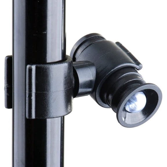 LightBaum 2G- New & Improved Adjustable LED Flashlight for Crutches, Canes, & Walkers, Helps Prevent Falls During Dark Hours, Perfect Illumination Allows Users to See at Night (Universal Tube Mount)
