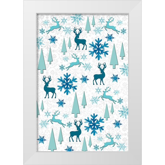LightBoxJournal 11x14 White Modern Wood Framed Museum Art Print Titled - Christmas Wrap 3