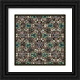 thumbnail image 1 of LightBoxJournal 12x12 Black Ornate Wood Framed with Double Matting Museum Art Print Titled - BoHo Gypsy Pattern 01, 1 of 4