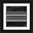 thumbnail image 1 of LightBoxJournal 12x12 Black Ornate Wood Framed with Double Matting Museum Art Print Titled - Good Night Moose 2 Surface Pattern 2, 1 of 4