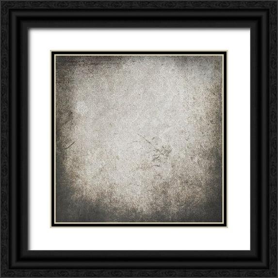 LightBoxJournal 12x12 Black Ornate Wood Framed with Double Matting Museum Art Print Titled - GypsyHorse CollectionSurfacePattern V1 5