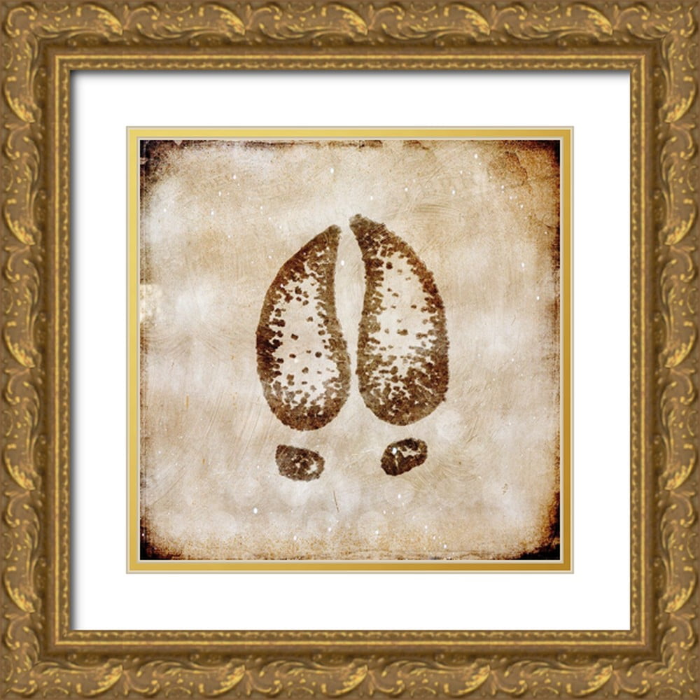 LightBoxJournal 12x12 Gold Ornate Wood Framed with Double Matting Museum Art Print Titled ...