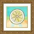 thumbnail image 1 of LightBoxJournal 12x12 Gold Ornate Wood Framed with Double Matting Museum Art Print Titled - Simply Lemonade 6, 1 of 4