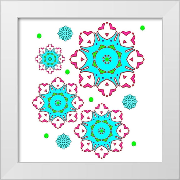 LightBoxJournal 12x12 White Modern Wood Framed Museum Art Print Titled - Go Bo Ho 1