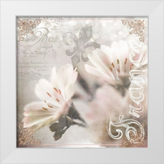 LightBoxJournal 12x12 White Modern Wood Framed Museum Art Print Titled - Paris 02