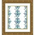 thumbnail image 1 of LightBoxJournal 12x14 Gold Ornate Wood Framed with Double Matting Museum Art Print Titled - YogaPattern2, 1 of 4