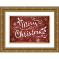 thumbnail image 1 of LightBoxJournal 14x11 Gold Ornate Wood Framed with Double Matting Museum Art Print Titled - 25 Days TilChristmas 037, 1 of 4