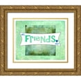 thumbnail image 1 of LightBoxJournal 14x12 Gold Ornate Wood Framed with Double Matting Museum Art Print Titled - My Friends Love Me, 1 of 4