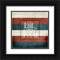 thumbnail image 1 of LightBoxJournal 15x15 Black Ornate Wood Framed with Double Matting Museum Art Print Titled - American Freedom Collection 8, 1 of 4