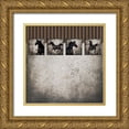 thumbnail image 1 of LightBoxJournal 15x15 Gold Ornate Wood Framed with Double Matting Museum Art Print Titled - GypsyHorse CollectionSurfacePattern V2 4, 1 of 4