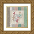 thumbnail image 1 of LightBoxJournal 15x15 Gold Ornate Wood Framed with Double Matting Museum Art Print Titled - Sea Side BoHo_Frame 4, 1 of 4
