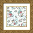 thumbnail image 1 of LightBoxJournal 15x15 Gold Ornate Wood Framed with Double Matting Museum Art Print Titled - Sea Side BoHo Wrap Around 3, 1 of 4