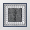 thumbnail image 1 of LightBoxJournal 15x15 White Modern Wood Framed Museum Art Print Titled - Bandanna A, 1 of 4