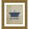 thumbnail image 1 of LightBoxJournal 15x17 Gold Ornate Wood Framed with Double Matting Museum Art Print Titled - BelovedBath_20, 1 of 4