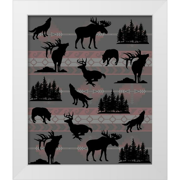 LightBoxJournal 15x17 White Modern Wood Framed Museum Art Print Titled - North American Wildlife_09
