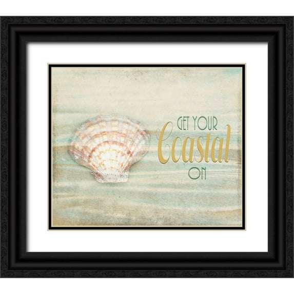 LightBoxJournal 17x15 Black Ornate Wood Framed with Double Matting Museum Art Print Titled - Free Gypsy 4