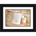 thumbnail image 1 of LightBoxJournal 18x13 Black Ornate Wood Framed with Double Matting Museum Art Print Titled - JunkGypsy 3, 1 of 4