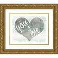 thumbnail image 1 of LightBoxJournal 18x15 Gold Ornate Wood Framed with Double Matting Museum Art Print Titled - You And Me, 1 of 4