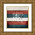 thumbnail image 1 of LightBoxJournal 20x20 Gold Ornate Wood Framed with Double Matting Museum Art Print Titled - American Freedom Collection 9, 1 of 4