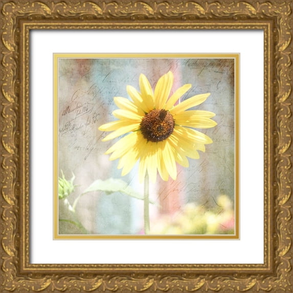 LightBoxJournal 20x20 Gold Ornate Wood Framed with Double Matting Museum Art Print Titled - JunkGypsy 36