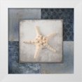 thumbnail image 1 of LightBoxJournal 20x20 White Modern Wood Framed Museum Art Print Titled - Blue Star Fish 3, 1 of 4